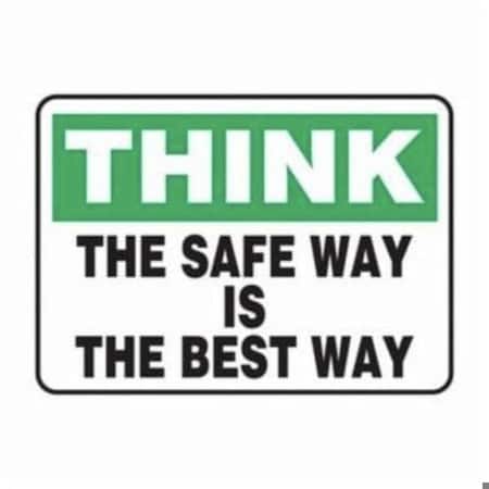 Accuform Safety Sign, MGNF996VP MGNF996VP